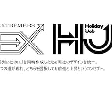 ロゴ作成＋名刺デザイン複数パターン作成します イメージ1
