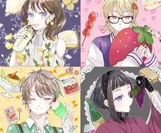 アイコンやヘッダーなどのイラストを描きます イメージ1
