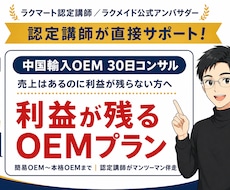 利益が残るAmazon中国輸入OEMコンサルします イメージ1