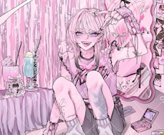 中世的୨ৎかわいい系のイラストを制作いたします イメージ1