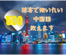 ﾜﾝｺｲﾝﾚｯｽﾝ 接客で使える中国語教えます リクエストに応じて、とっさの一言、便利な一言を録音します