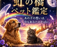 虹の橋のあの子から届く…天国からの手紙を伝えます イメージ1