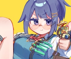 立ち絵・キャラクターイラスト描きます シンプルめで可愛いキャラクターイラストを