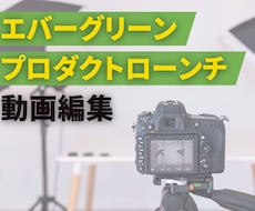 エバーグリーン、ローンチの動画の作成承ります イメージ1