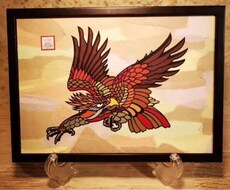 A4② 【切り絵】アニマルアート作ります イメージ1