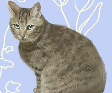 画家がペットのリアルなイラストを描きます イメージ1