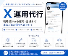 Xの運用代行をさせていただきます イメージ1