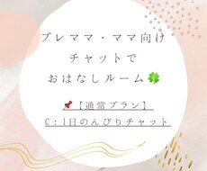 通常プランC：1日のんびりチャットします イメージ1