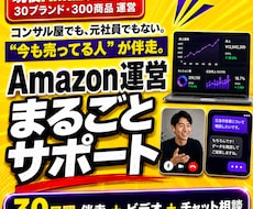 Amazon運用のサポートを行います 今も売っている現役セラーが伴走｜出品・広告・改善まで