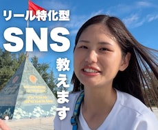 リール特化型｜SNS運用コンサルティングします イメージ1