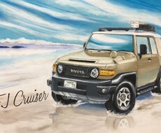 A4サイズ　チョークアートで愛車描きます イメージ1