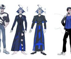 ゲイ向け絵】キャラクターデザイン代行します イメージ1