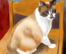 ペットや動物のイラストを　絵画風にお描きします 大切なペットや動物たちとの思い出をイラストとして残しませんか