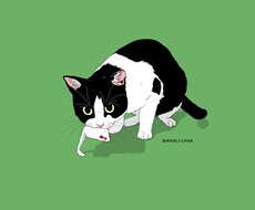 わんちゃん猫ちゃんのイラスト描きます イメージ1