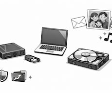 HDDやSDカードのデータ復旧します