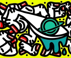 Tシャツやサコッシュ等のデザインとして使えます イメージ1