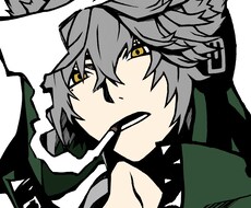 SNSアイコン等に使えるイラストを描きます イラスト イケメン ショタ 美少女 ケモ耳 ダウナー タバコ