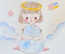 ほんわか可愛いイラスト描きます 水彩の柔らかい絵本のようなタッチであなたのイメージを形に。