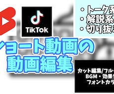 ショート動画の編集を承ります スキルはフルテロップとテンポのいいカットを得意としています