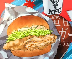 SNS投稿/メニューに使える！食べ物を描きます イメージ1
