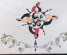 トライバル紋様のイラスト描きます イメージ1