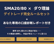 FX手法＋あなた専用のFX口座診断をお届けします FX歴30年の手法PDF＋あなたの取引履歴の分析診断セット