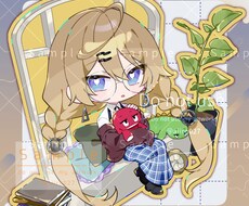 もちっとキラっとデフォルメ絵描きます グッズ制作や鑑賞、プレゼントなどに！