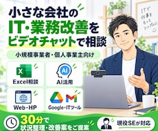 小さな会社のIT・業務改善を30分相談できます イメージ1