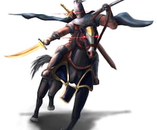 ファンタジーイラスト描きます 硬派なファンタジーイラストを描きます