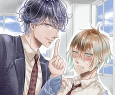 一枚イラスト・キャラクターイラストを制作します