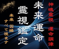 未来と運命を霊視で視抜き、人生好転の術を授けます 現状を縛る因縁や霊的構造を解明し真の運命へ還り未来を調律