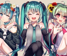 VOCALOID曲等のMV絵の制作お手伝いします イメージ1