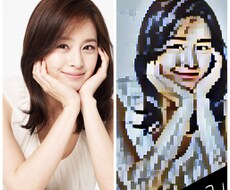ドッド絵風の似顔絵描きます イメージ1