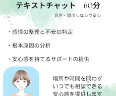 葛藤や不安の原因を突き止め、心に寄り添います イメージ1