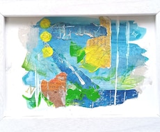 抽象画　ココロの似顔絵を描きます じぶん色を知って、本当の自分を生きていきませんか？