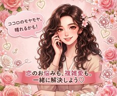 限定5名▷彼からの連絡が来ない不安、聴きます イメージ1