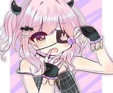 SNSなどで使える女の子のイラスト作成します イメージ1