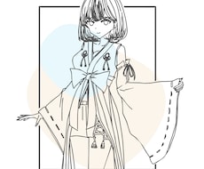 おしゃれでシンプルな手描きのイラストロゴ描きます 商品パッケージ・ロゴにも！シンプルで親しみやすい線画デザイン