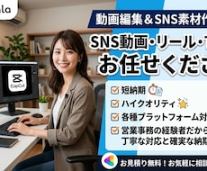 リールやTikTokの動画編集を代行します イメージ1