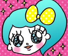 ポップでかわいい似顔絵アイコンを描きます イメージ1