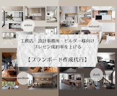 工務店様向け｜成約率を上げるプランボード作成します イメージ1