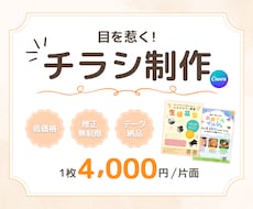 やさしく伝わるチラシを一緒に作ります