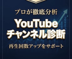 再生回数が伸びない原因を徹底分析します 貴社のチャンネルを診断し具体的な改善策と企画をご提案します。