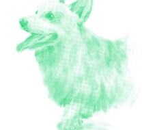 愛犬の似顔絵デッサンします イメージ1
