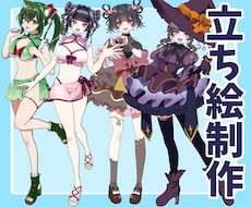 立ち絵（キャラクターデザイン）制作いたします イメージ1