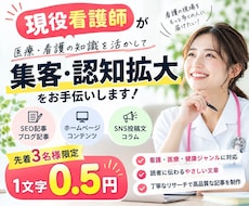 先着3名様限定★SEOを意識した記事を執筆します イメージ1