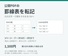 公開PDFの罫線表を原文どおり転記します イメージ1