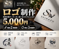 現役店舗オーナーが5000円でロゴを2案制作します イメージ1