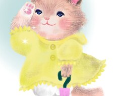 可愛い動物描きます 絵本風のイラストがお好みの方に☆