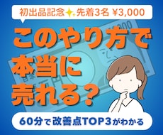 販売前にあなたのサービスが売れそうか点検します イメージ1